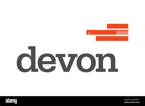 Devon Energy, Logo, White background Stock Photo - Alamy