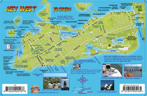 Key West Walking Guide Card – Franko Maps