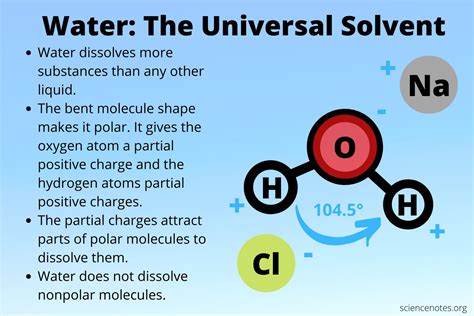 Explain How Water Is The Universal Solvent