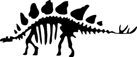 Stegosaurus Outline | Free download on ClipArtMag