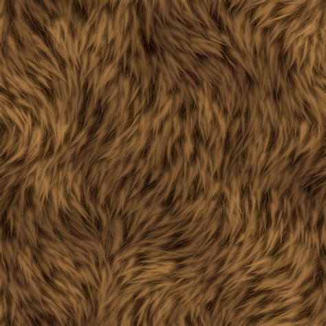 A cool seamless orange fur texture