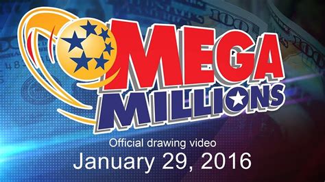 Mega Millions drawing for January 29, 2016 - YouTube