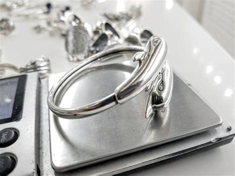 Large Dolphin Bracelet in Solid Silver 925. | Etsy