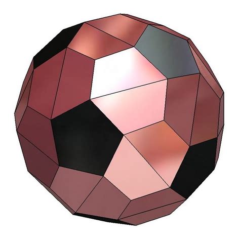 Biscribed propello dodecahedron 3D model