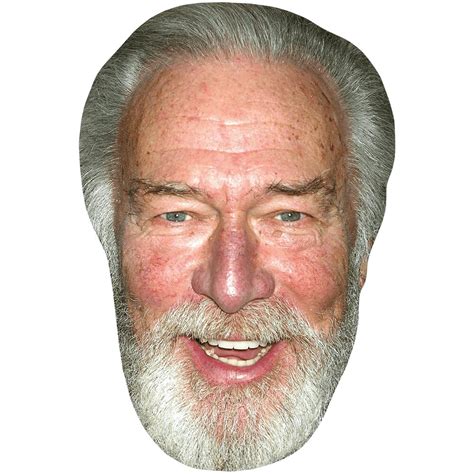 Christopher Plummer (Beard) Mask - Celebrity Cutouts