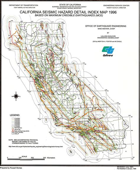 Seismic Hazard Map California