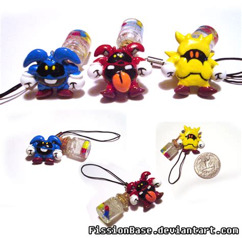 Dr. Mario Virus Charms by FissionBase on DeviantArt