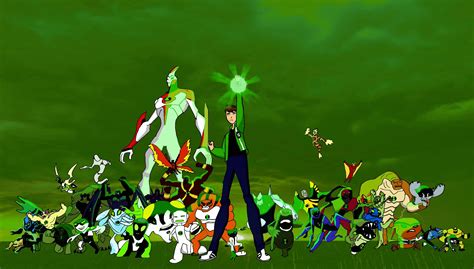 BEN 10 ULTIMATE ALIEN SCENE FROM THEME SONG AN END CREDITS OF THAT SHOW ...