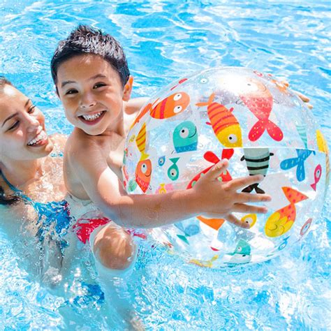 INTEX inflatable beach ball Children's water play water polo swimming ...