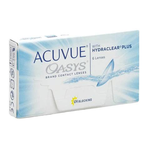 Acuvue Oasys with Hydraclear Plus Pack of 6 - Emirates Opticals