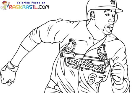 St. Louis Cardinals Coloring Pages