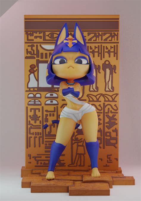 Animal Crossing Ankha Figurine Rubim - Etsy Australia