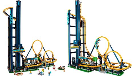 Impressive LEGO Roller Coaster Set Features Two Full Loops - Nerdist