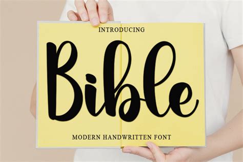 Bible Font by PiPi Creative · Creative Fabrica