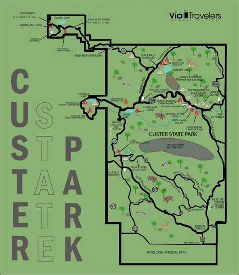 Custer State Park Map Pdf - Middle East Map