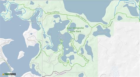 Lake Metigoshe State Park, Bottineau Mountain Biking Trails | Trailforks