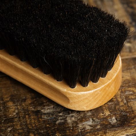 Premium 100% Horsehair Shoe Brush - Cobbler's Choice Co.