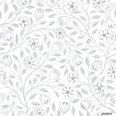 Floral seamless pattern Flower background Floral seamless texture with ...