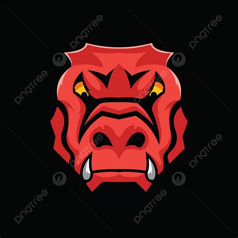 Monster Head Vector Hd PNG Images, Monster Head Graphic Illustration ...