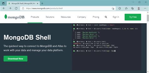 MongoDB Shell: mongo, mongosh