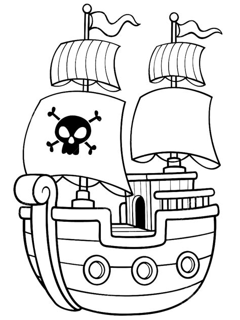 Pin by Jayne Christie on Coloring pages | Pirate coloring pages, Ship ...