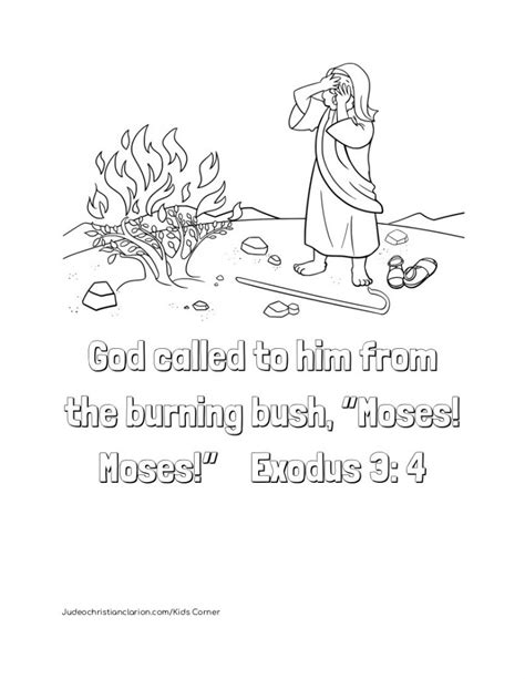 Moses And The Burning Bush! - Judeo-Christian Clarion