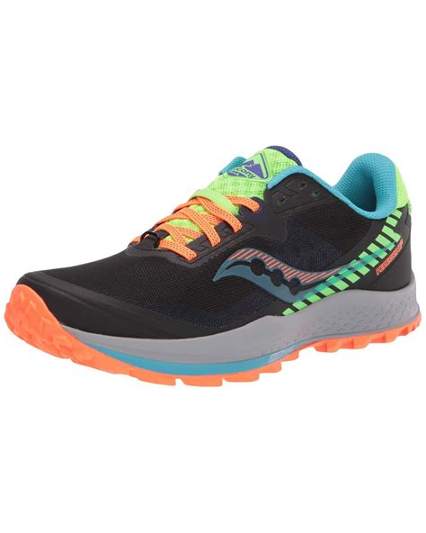 Saucony Rubber Core Peregrine 11 Trail Running Shoe in Black for Men | Lyst