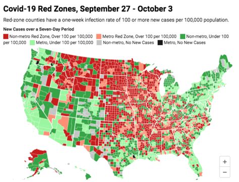 Red states are now the red zone for Covid-19 | City Observatory