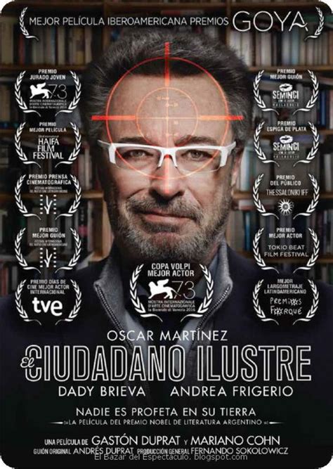 → El ciudadano ilustre Dvd extras, subtitulos, duracion, ficha: Venta y ...