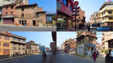 Madhyapur Thimi - Old Road BHAKTAPUR [4K🇳🇵] Virtual Walking Tour Nov ...