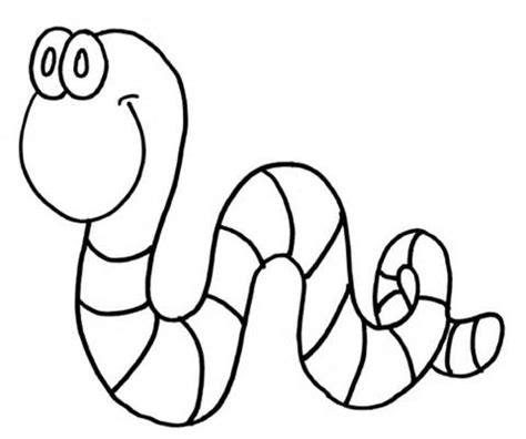 Free Worm Clip Art Black And White, Download Free Worm Clip Art Black ...