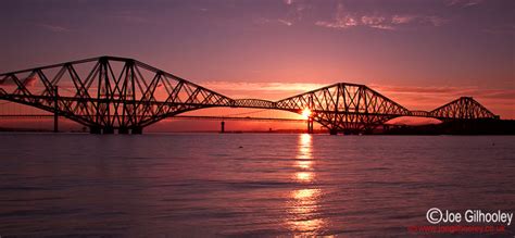 Joe Gilhooley Photography Forth Bridge Sunset