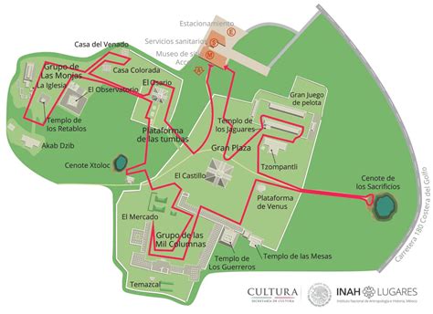 Where Is Chichen Itza Map