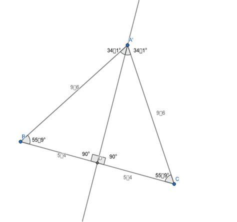 Printable Isosceles Triangle Bisector – Free download and print for you.