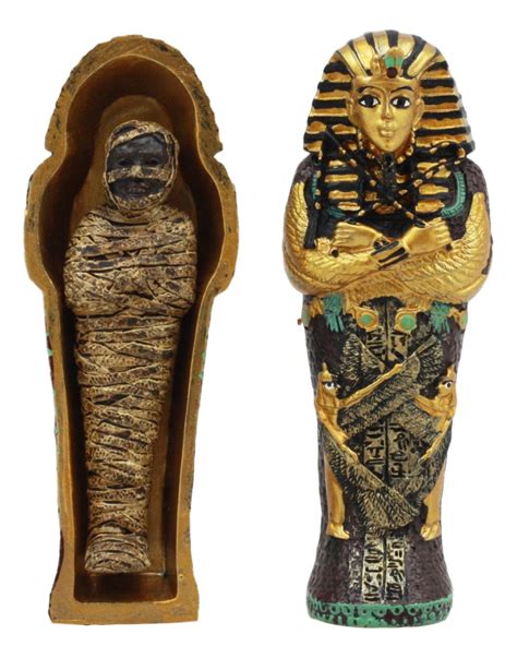 Buy Gifts & Decor Ebros Egyptian King Tutankhamun Pharaoh Sarcophagus ...