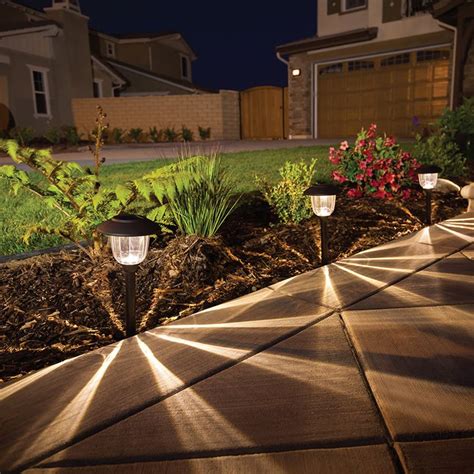 Luminarios solares para exterior LED Smart Yard | Luces para jardin ...