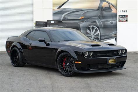 Dodge Challenger SRT Hellcat Redeye Black with 22inch Forgiato Maglia ...