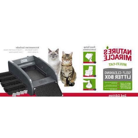 Nature's Miracle Multi-Cat Self-Cleaning Litter Box, Large/X-Large