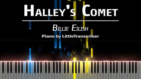 Billie Eilish - Halley's Comet (Piano Cover) Tutorial by ...