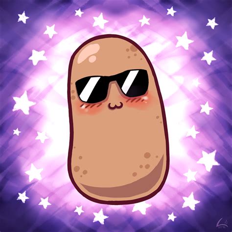 Cool/Cute Potato by Lili-Nyklova on DeviantArt