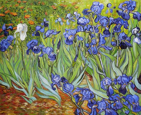 Irises (Getty) - Vincent van Gogh Paintings | Van gogh irises, Vincent ...