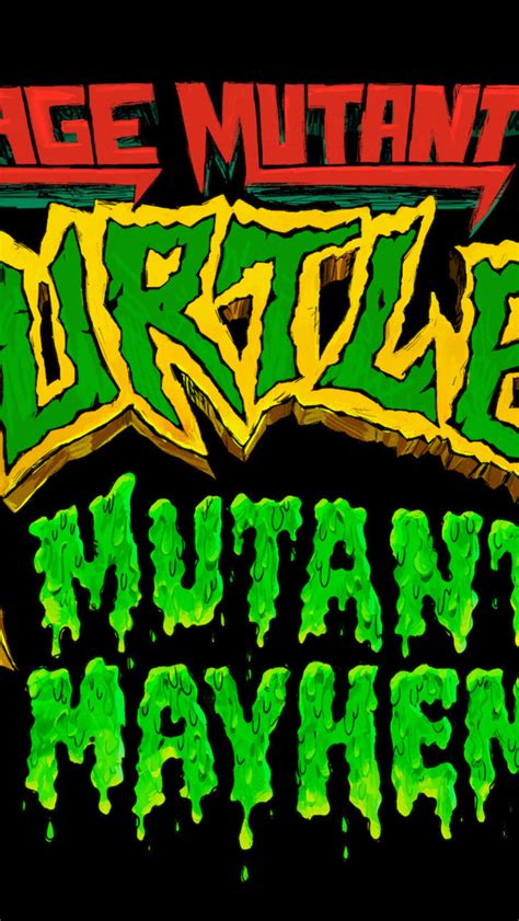 1081x1920 Resolution Teenage Mutant Ninja Turtles Mutant Mayhem Logo ...