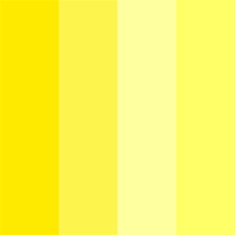 Matte Lemon Yellow Color Palette | Color palette yellow, Color palette ...