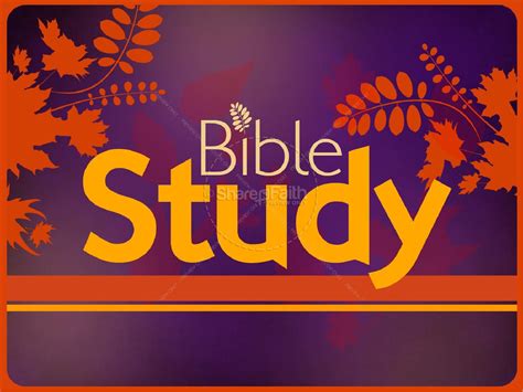 Bible Study PowerPoint | Clover Media