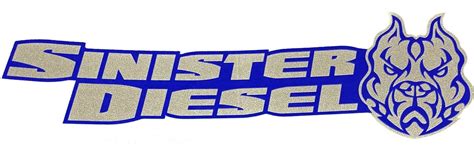 Sinister Diesel Stickers - 4 Pack 7"x2" | eBay