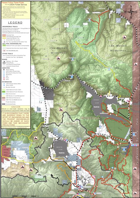 West Yellowstone - Rocky Mountain Sled Conditions