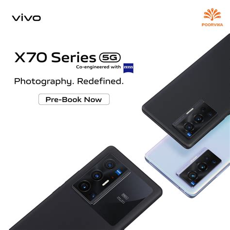 Pre-Book Vivo X70 Pro 5G Online at best Price in India - Poorvika ...