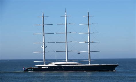 Sailing Yacht Black Pearl on sea trials. Photo credit Dutch Yachting ...