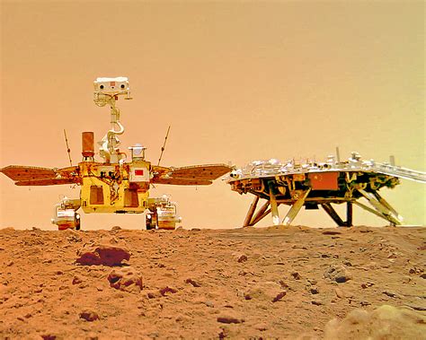 China's Zhurong Mars Rover Sends Back First Pictures from the Red ...