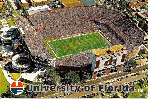 Florida Gators Football Stadium "The Swamp" at the University of ...